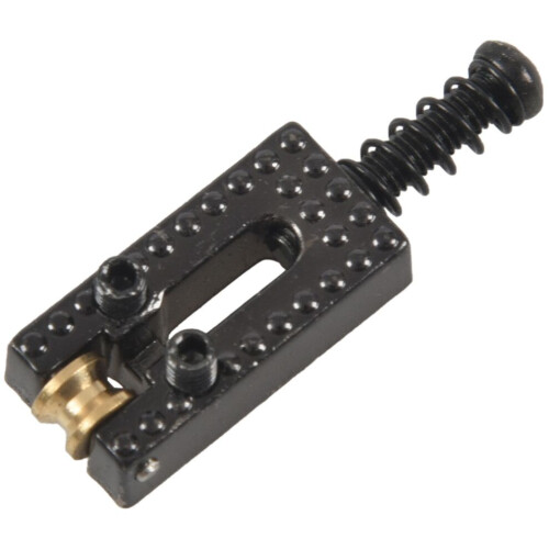 6 sellette per tremolo Roller Bridge con chiave, colore nero 2