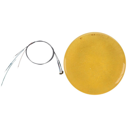 25 g Erhu-hars, vioolhars, transparant gele hars, afgerond.