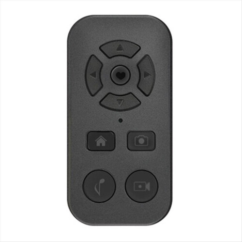 Telecomando intelligente Bluetooth, telecomando universale, bastone per selfie, nero