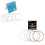 A108 6 st/set strängar 009-045 tum 6-strängade gitarrdelar 2