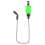 Viskettingalarm hanger karperhengel aanbeetindicator groen 1