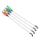 Viskettingalarm hanger karperhengel aanbeetindicator groen 4