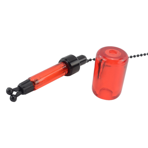 Viskettingalarm hanger karperhengel aanbeetindicator groen 2