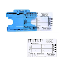ECG 7 Step Ruler ECG Ruler Measuring Tool for ECG/EKG Interpretation