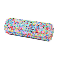 Pilates Reformer Coloured Yoga Foam Roller Soft Texture Pilates Muscle Massage Roller 5.3 x 15 cm Gym Exercise Equipment Fitness Mat (Mini Colourful)