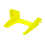 2.5 inch Hard Drive Bracket for PS2 SATA Network Adapter Yellow 1