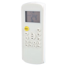Télécommande universelle pour climatiseur avec minuterie marche/arrêt et horloge intégrée pour un contrôle précis. Utilisez cette