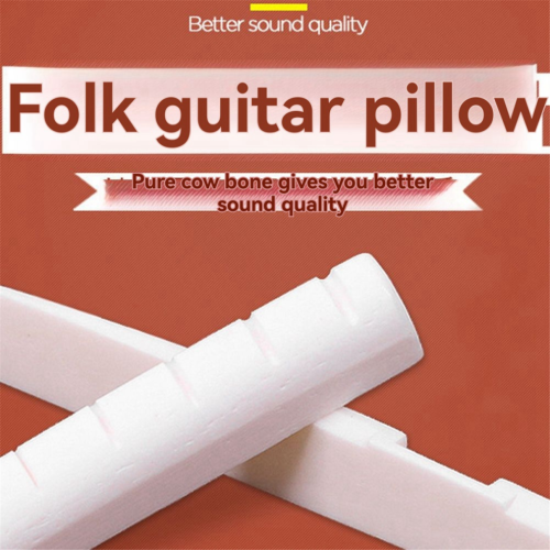 Gitarr Sadel Gitarr Övre Ox Bone Sadel Stall Ox Bone Strängar Sleeper 1