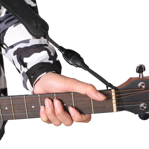 Snabbkoppling för gitarrrem för akustisk gitarr 1