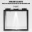 Space Saving Stackable Aquarium 6 Hole Plastic Construction-1 6