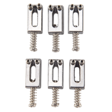 Set di 6 sellette piatte per ponte di chitarra elettrica per Strat Tele