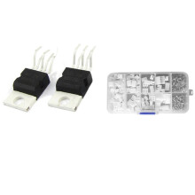 3 st. TDA2030A enkeloperationsljudoperationsförstärkare IC-chips 5-poliga