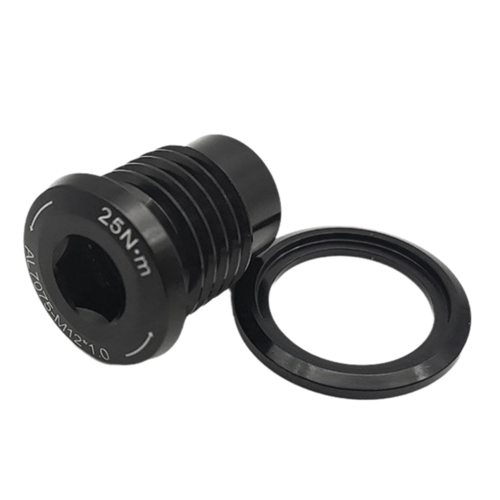 Vis de cache-boulon de manivelle de vélo M12x1.0
