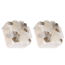 2 condensateurs variables doubles de 20 pF de type 223F pour radio FM