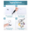 1,5 inch stevige plastic sleutelhangers, rond, wit, 50 stuks 4