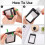 3 Pack ID Badge Holder 2