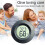Mini LCD digitale thermometer en hygrometer, wit, 2 stuks 2