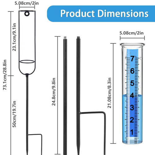 Rain Collector Durability Stand for Sustainable Garden Rainfall 2