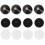 1 set luidsprekerspikes, standaardvoetjes, audioluidspreker 1