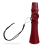 Liten Kazoo Musikinstrument Klockmunn Kazoo för Gitarr Röd 1