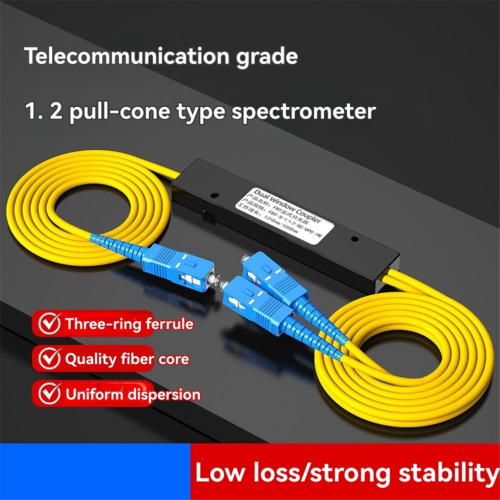 SC/UPC 1/2 Glasfaser-Splitter Glasfaser-Pigtail-Splitter 2
