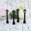4Pcs Street Post Lights Model Railway Train Lamp Post Lights 3