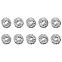 10 cuscinetti a sfera metallici sigillati in miniatura, modello: MR52-ZZ 2x5x2,5 mm