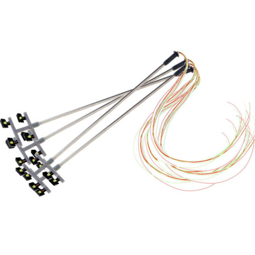 4 PCS HO Scale Model lighting tower,tower lights Model Lights 2