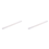 Righello dritto in plastica trasparente da 40 cm (16 pollici) per misurare la lunghezza. 1