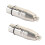 2 adaptadores XLR a hembra, conector jack XLR hembra 1