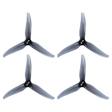 2 Paar 4023 Propeller für RC FPV Drohnen, transparent grau