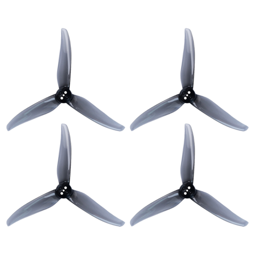 2 paia di eliche 4023 per drone RC FPV, grigio trasparente