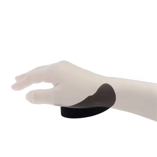 Ergonomisk handskyddsmusmatta G80 Gel Streamline handledsstöd grå 1