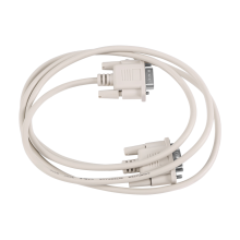 Adattatore da RS232 DB9 a 9 pin maschio a VGA a 15 pin maschio, 1,4 m, grigio chiaro.