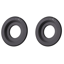 Zwarte C-vatting lens voor Micro-4/3 adapter E-P1 E-P2 E-P3 G1 GF1 GH1 G2