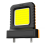 Per custodia batteria nera arancione 1