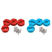 Adaptador hexagonal para cubo de rueda combinador de aleación de aluminio de 12 mm, actualizaciones,