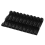 Lot de 20 pinces de fixation pour câbles de bureau (noires) 2