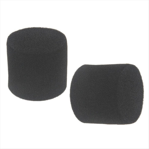 2 stuks sponspluggen voor luidsprekerpoorten/basreflexbuizen 63x60mm
