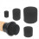 2 stuks sponspluggen voor luidsprekerpoorten/basreflexbuizen 63x60mm 3