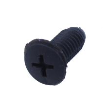 25 Stück Kunststoff-Drucknieten für Stoßstangen und Türen, 8 mm Loch, schwarz