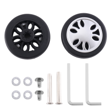 Roues de rechange pour valises 50 mm x 13 mm, kit universel (1 paire)