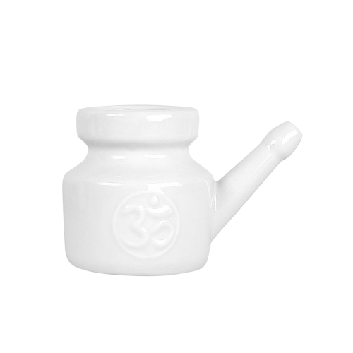 350 ml Keramik-Nasenspülkanne, weiß