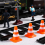 Lot de 10 mini cônes de signalisation pour enfants 2