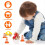Lot de 10 mini cônes de signalisation pour enfants 4