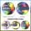 Golf Score Counter Colorful Golf Stroke Score Keeper Multicolor 3