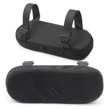 Almohadilla de espuma viscoelástica para reposabrazos de silla de oficina, cómodas fundas para cojines