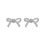 Boucles de chaussures DIY, perles, talons hauts, décorations florales argentées 1