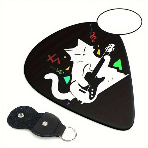 10 st originalplektrum för gitarr, present till musikälskare 1