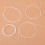 4-delige set witte nylon ukelelesnaren 2